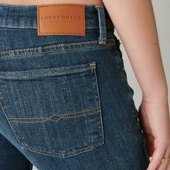 Lucky Brand Mid Rise Sweet Boot Boot Cut Jeans Size 14 - Picture 8 of 13